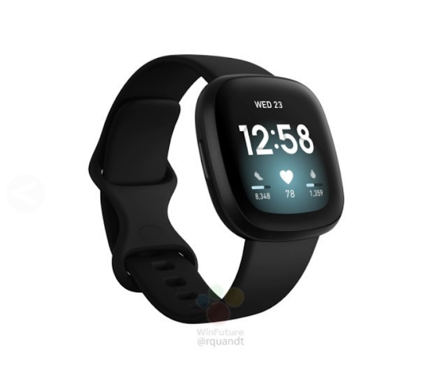 تسريب صور جديدة لساعة Fitbit Versa 3 و Fitbit Sense