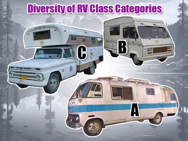 Diversity of RV Class Categories