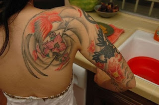 Nice Japanese Tattoos With Image Japanese Tattoo Designs For Female Tattoo With Japanese Bird Tattoo On The Body Picture 3