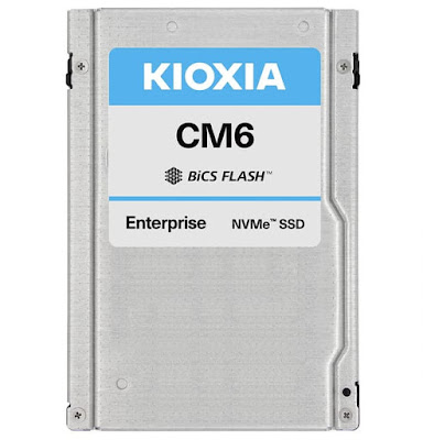 KIOXIA Introduces New Hardisk CD6 and CM6 Series with PCIe 4.0 Standard