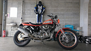 ハーレー,スポーツスター,サーキット,がるーだ,ターコイズ,ダートラ,883R,sportster,circuit