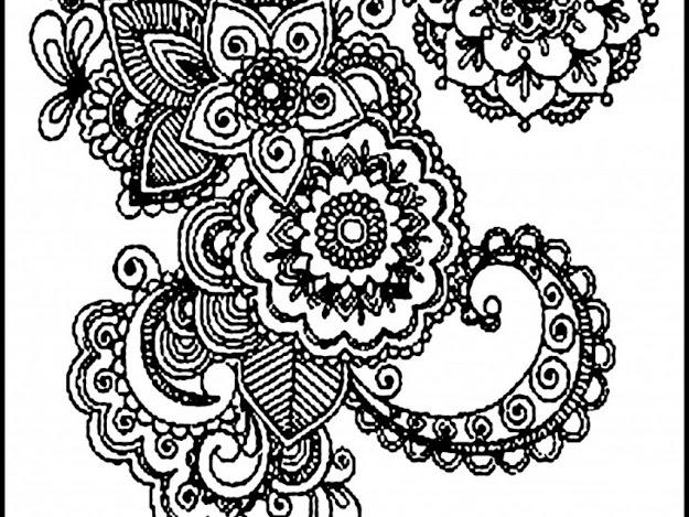 Difficults Adults Mandala Coloring Pages  Colorinenet  