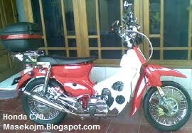 Kumpulan Modifikasi Honda C70 Motor Minti Keren dan Unik