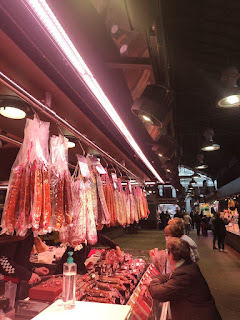 Barcelona- pyszności na targu La Boqueria