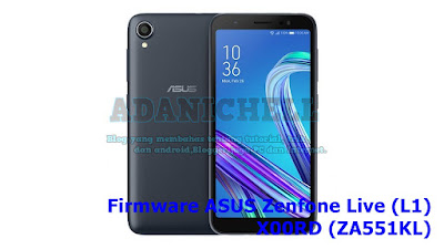 Firmware ASUS Zenfone Live (L1) X00RD (ZA551KL)