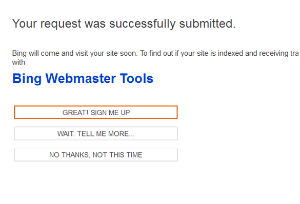 Submit Blogger Sitemap To Bing / Yahoo