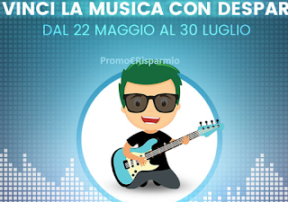 Logo ''Vinci la musica con Despar'' : 400 biglietti per il concerto che preferisci