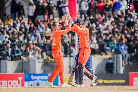 Nepal vs Netherlands 2nd Match Tri-Nation T20I Series 2024 Highlights