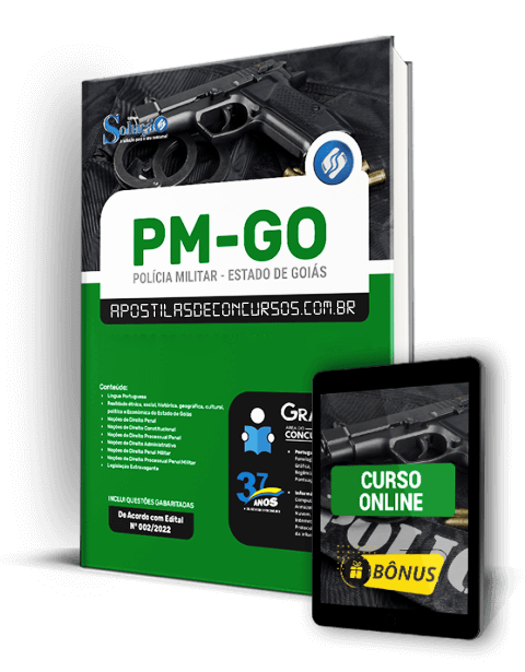 Apostila PM GO 2022 PDF Download Soldado e Cadete PM GO