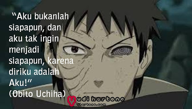 kata mutiara naruto tentang percaya diri