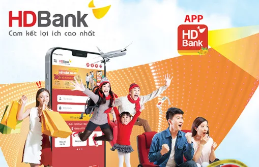 Dang nhap App HDBank tren Dien thoai May tinh