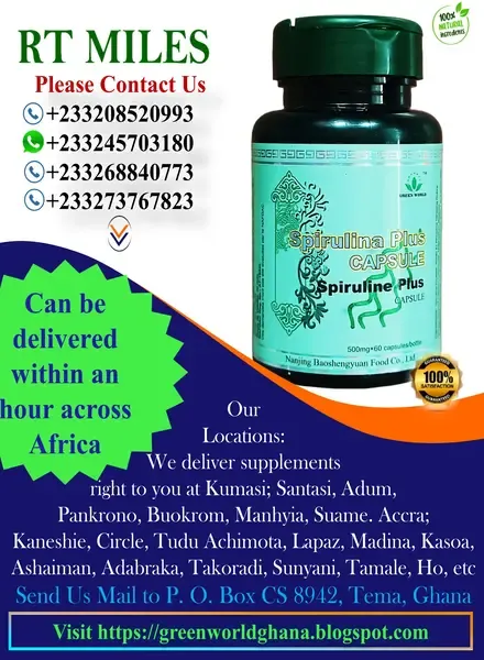 Green World Products Spirulina Plus