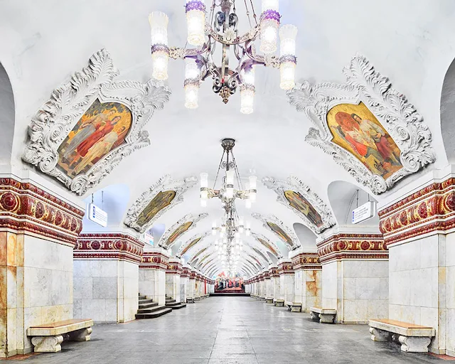 Elektrozavodskaya Metro Station, Russia 1935 Moscow, Architecture