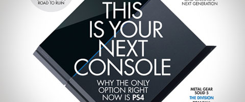 Couverture d'EDGE parlant de la Playstation 4