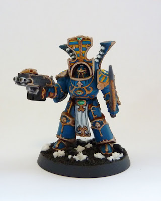 Thousand Sons Scarab Occult Terminator with Hellfyre Missile Rack