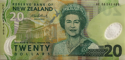  20 New Zealand Dollars