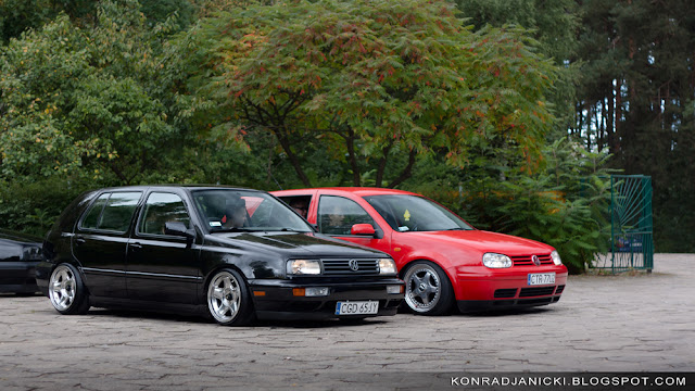 Fotografia motoryzacyjna - VW MEETING & BBQ - CHOJNICE 23.09.2012 vw golf mk 3 i mk 4