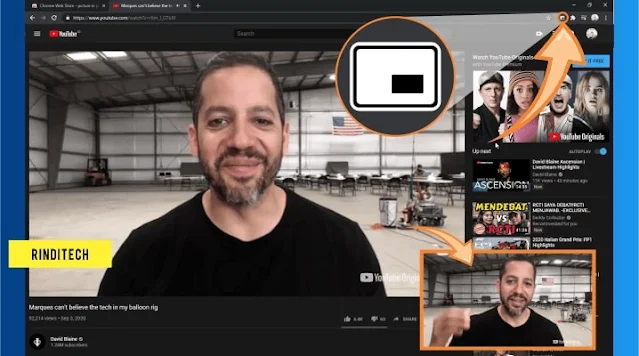 How to always on top videos in chrome browser