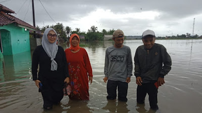 Hujan Lebat, Banjir Landa Hampir Semua Desa Di Kecamatan Pakuhaji 