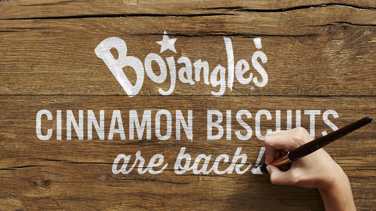 BooneOakley and Wondersmith unite for Bojangles' Cinnamon Biscuit campaign