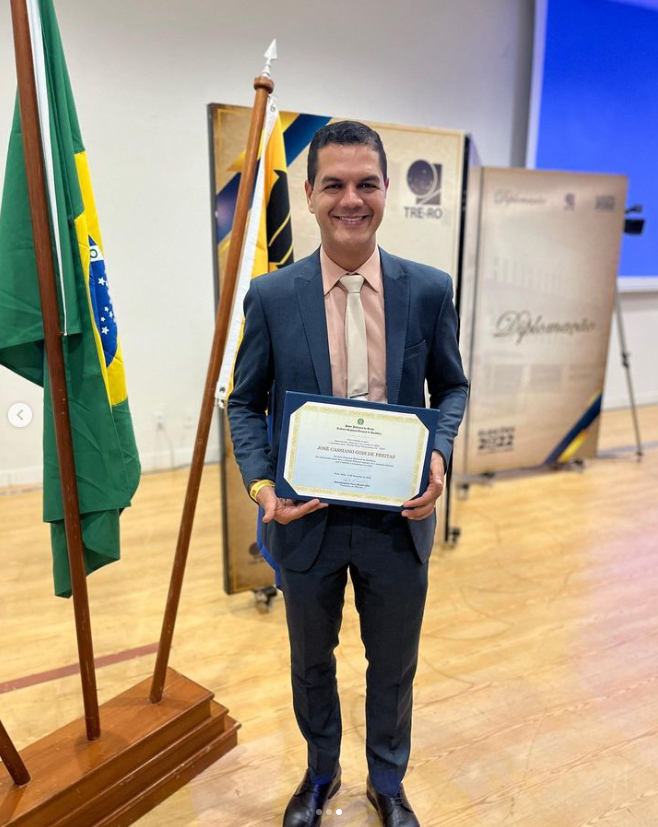 Cássio Gois é diplomado em seu novo mandato como Deputado Estadual por Rondônia