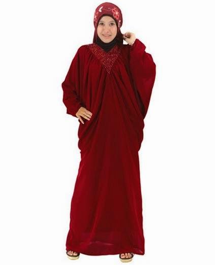 Model gaun  pesta  muslimah untuk  orang  gemuk 