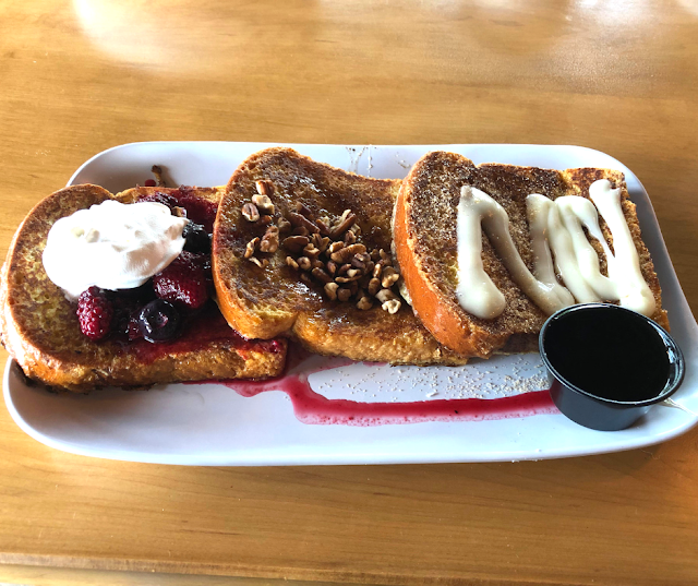 Tempting French Toast Flight at Grace.