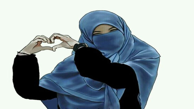 Kumpulan Gambar Kartun Muslimah Bercadar Terbaru