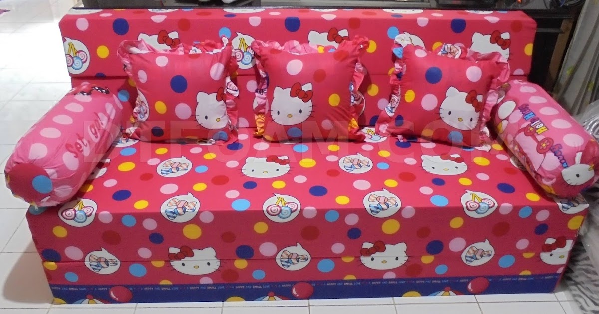  Gambar  Sofa  Bed Inoac Hello Kitty Arsihome