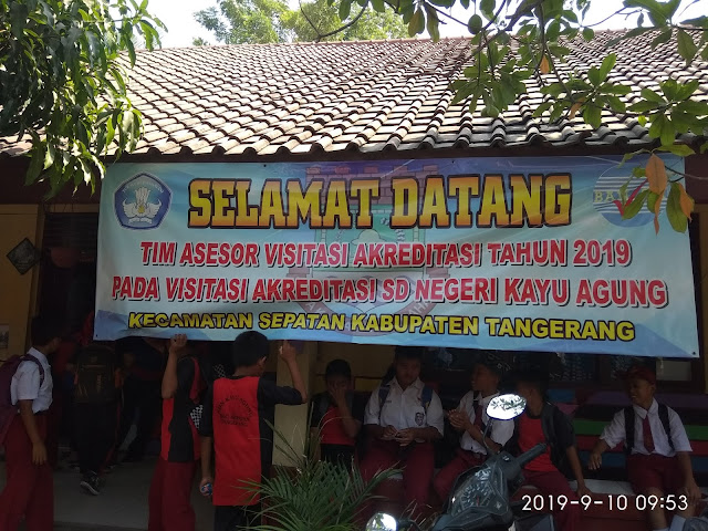 Acara Sedekah Di 10 Muharam September SDN Kayu Agung Sepatan Kabupaten Tanggerang