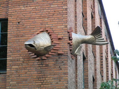 Escultura em paredes