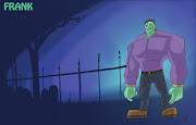 Cartoon Frankenstein. I've been messing around with a new loose more cartoon .