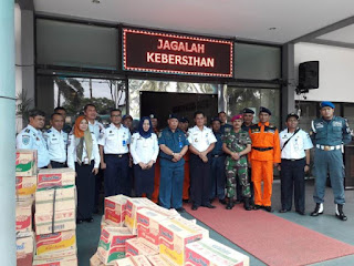 Kirim Bantuan Ke Banten, Kantor Kesyahbandaran Tanjung Priok Ajak Masyarakat Terlibat Membantu Korban Bencana