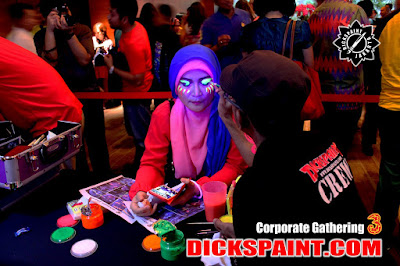 Face Painting UV Glow Jakarta
