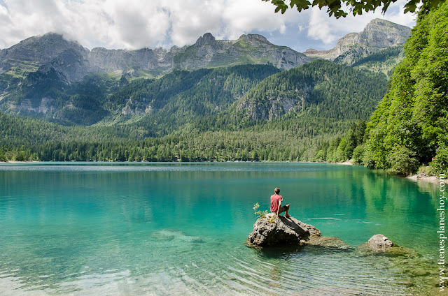 Lago di Tovel Rosso viaje Italia paisajes