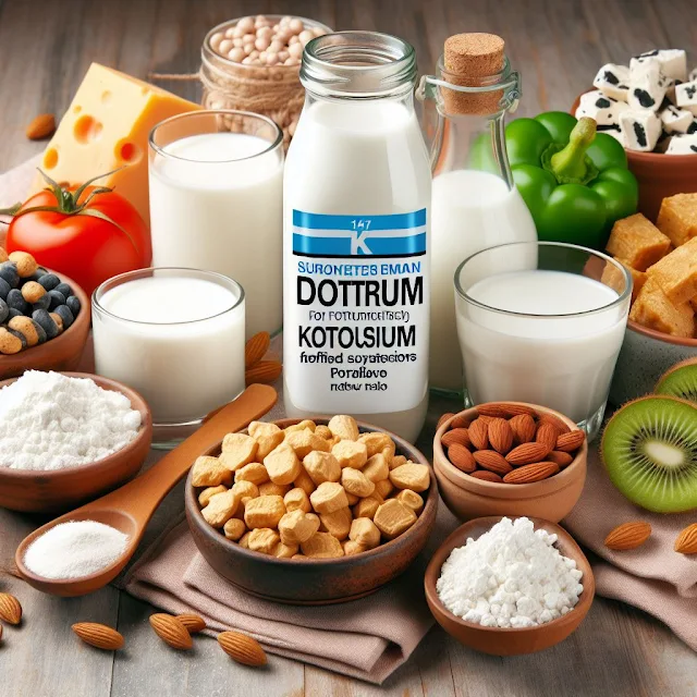 Dairy and Fortified Soy Alternatives for Potassium