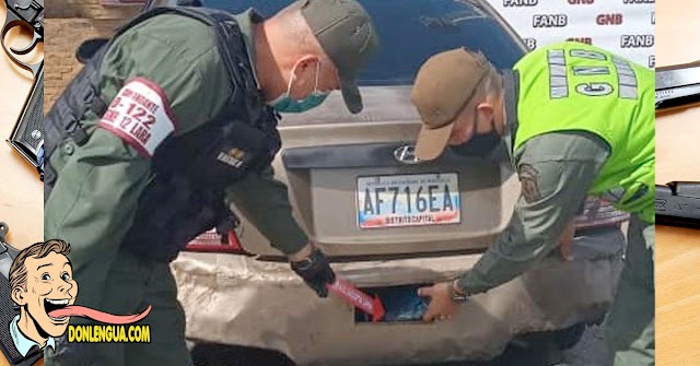 Capturado en el Zulia por llevar 25 panelas de marihuana escondidas en el carro