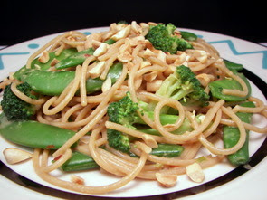 Aromatic Noodles With Lime Peanut Sauce