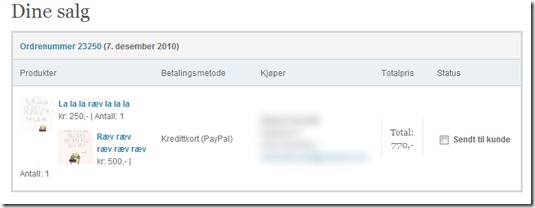 kjop og salg