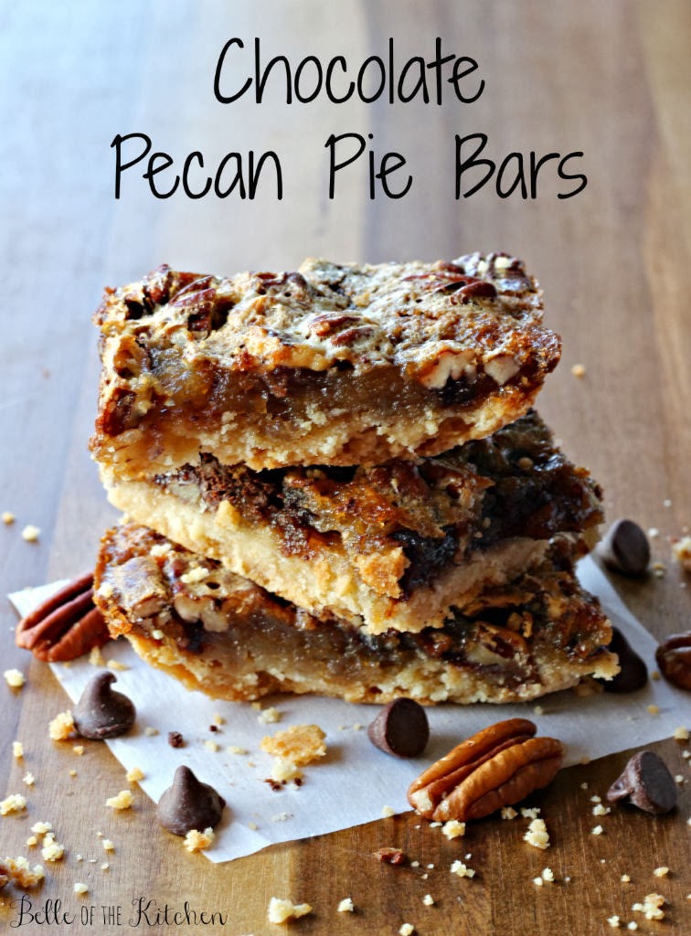 Chocolate Pecan Pie Bars