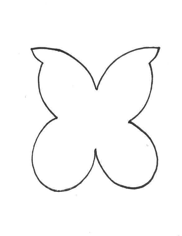 Molde Mariposa Para Imprimir Imagui