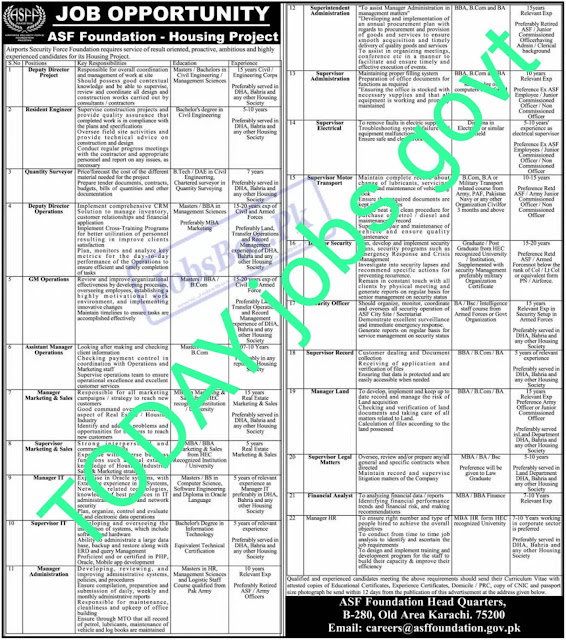 Security at Airports Jobs at ASF Foundation 2023