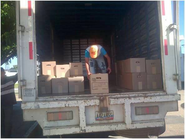 PoliApure capturó dos sujetos y camión con 49 cajas de huevos.