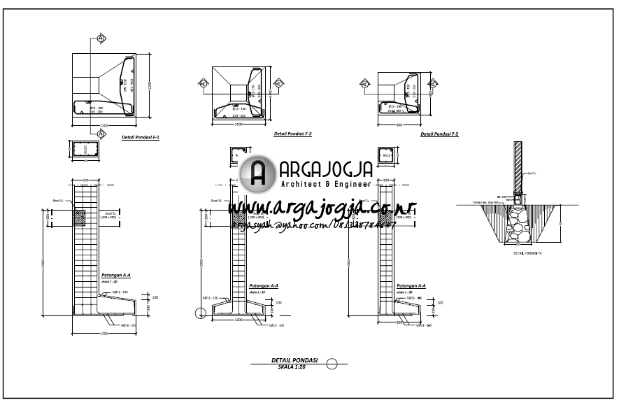 Contoh Gambar  Kerja dan Desain Jasa Desain Paket D