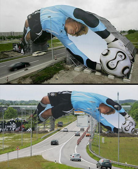 Football Advertising - FIFA World Cup Illusions