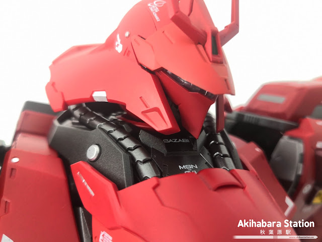 Review de Metal Structure MSN-04 Sazabi, Tamashii Nations.