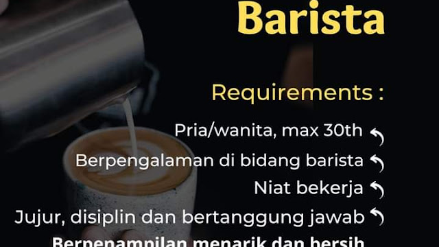 Lowongan Kerja di Cafe Janji Koe Nabire Bulan Agustus 2023