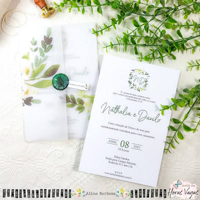 convite de casamento rúsitico moderno boho chic folhas folhagem verde ecológico sustentável floral eucalipto aniversário 15 anos noiva 2023 casamento campo praia ar livre