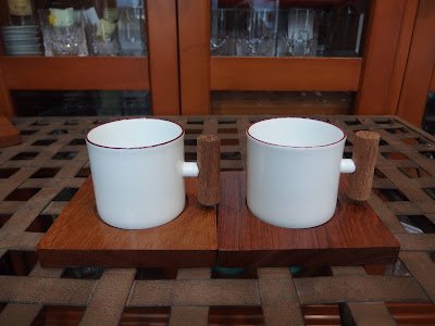 白山陶器　コーヒー　カップ＆ソーサー　森デザイン HAKUSAN PORCELAIN  DESIGN MORI