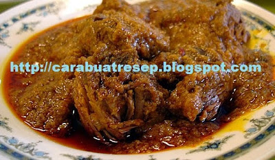 Foto Rendang Daging Asli Minang Istimewa